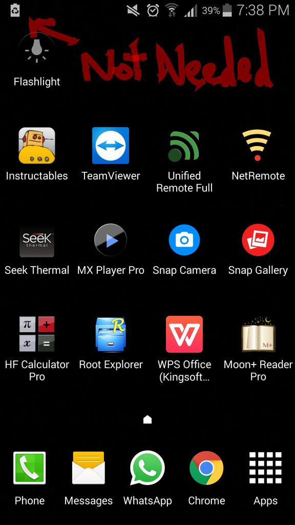 576x1024 Getting Rid Of That Annoying Power Save Mode Icon On An Android Phone!
