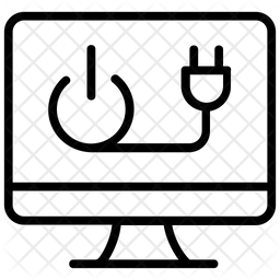 256x256 Power Saving Icon Of Line Style