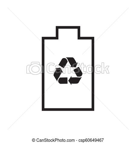 450x470 Power Save Icon Recycle Vector Design Illustration Power Save