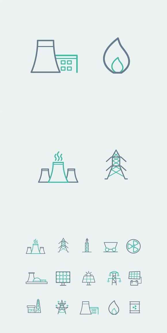 580x1158 Power Station Icons Icons Design Icon Design, Line Icon