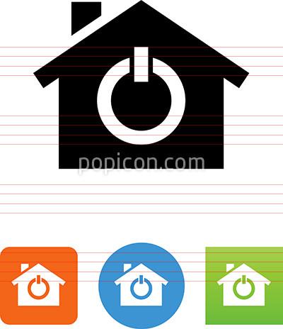 400x464 Home Power Switch Icon