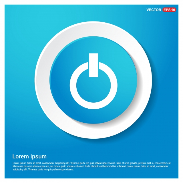 640x640 Power Button Icon, Power, Icon, Button Png And Vector