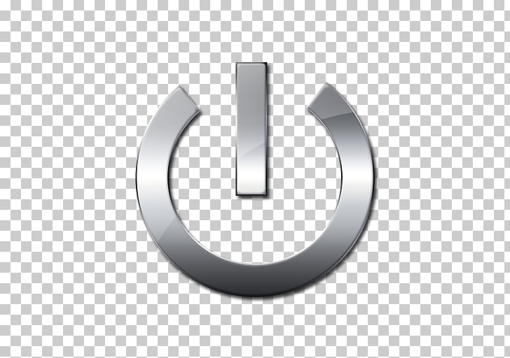 728x512 Button Computer Icons Power Symbol, Metallic Power Button Icon
