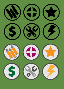 Power Up Icons 224x312 Power Up Icons