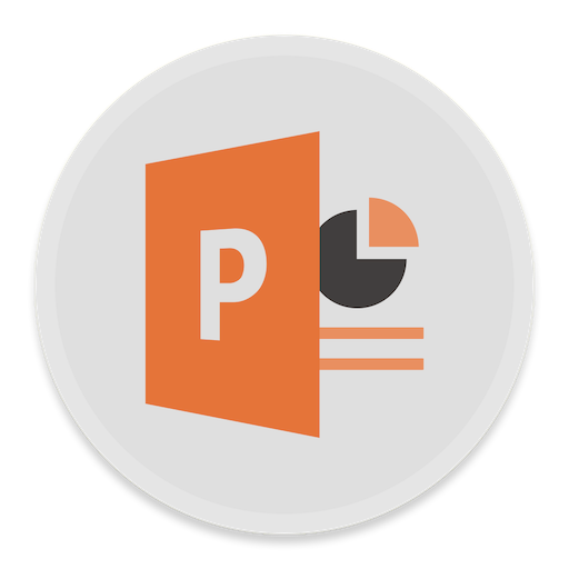 512x512 Powerpoint Icon Button Ui Ms Office Iconset Blackvariant