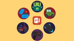240x135 Powerpoint Flat Icon Design Icons In Powerpoint Udemy