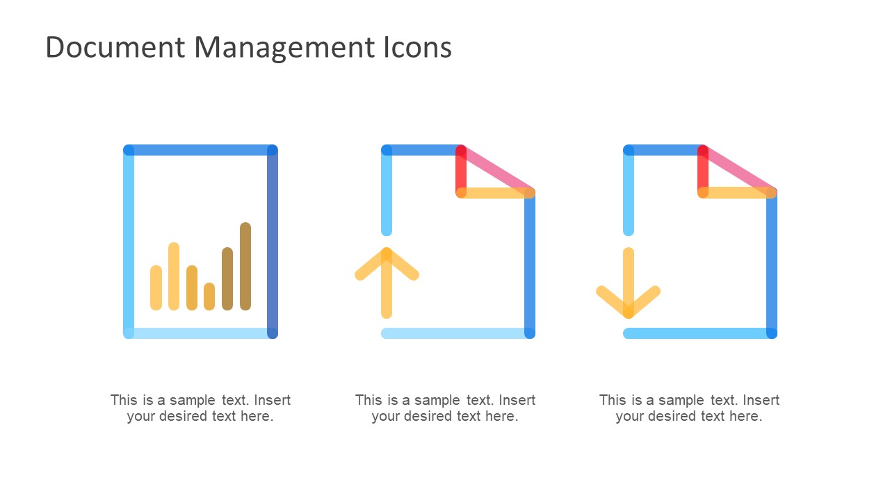 1280x720 Document Management Powerpoint Icons