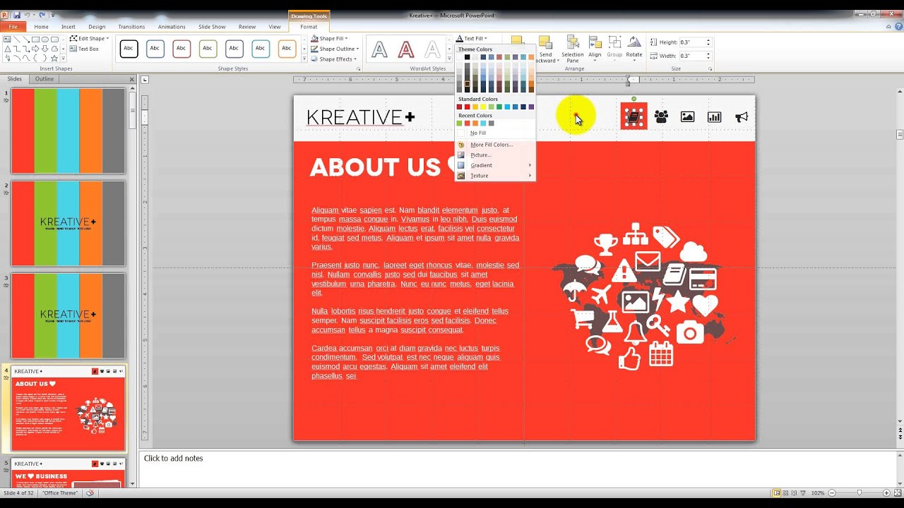 1280x720 Change Icon In Powerpoint