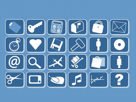 468x351 Small Clip Art Icons