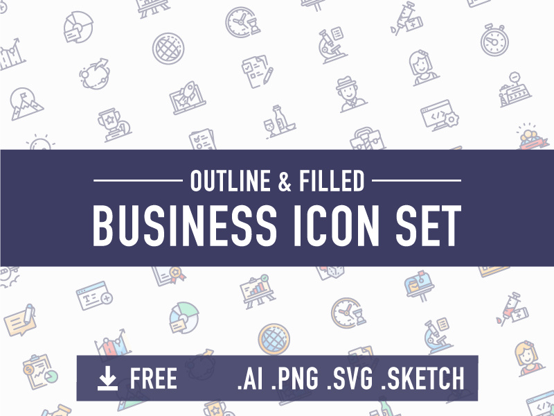 Free Business Icon Set 800x600 Free Business Icon Set