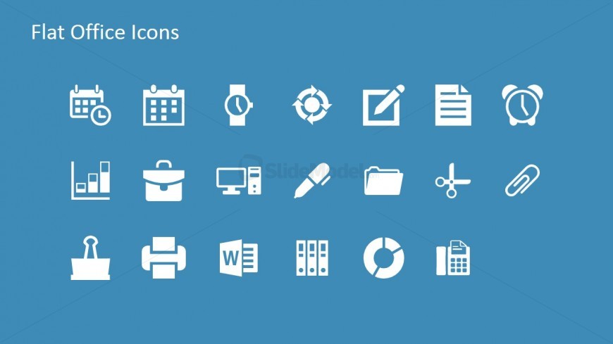 Office Icon Set For Powerpoint 870x489 Office Icon Set For Powerpoint