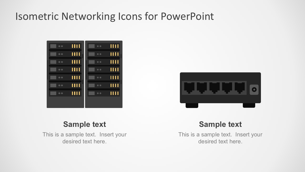 1280x720 Flat Networking Icons For Powerpoint