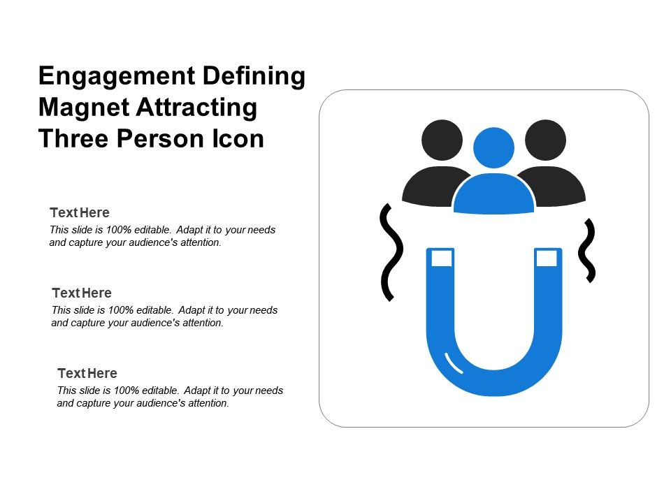 960x720 Engagement Defining Magnet Attracting Three Person Icon