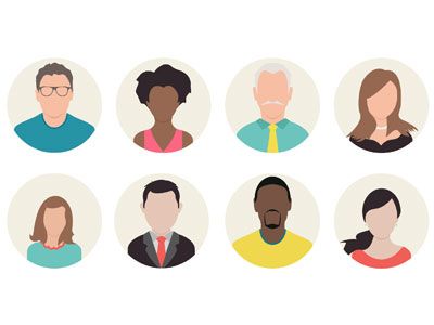 400x300 People Icons For Presentations Design Inspiration People Icon