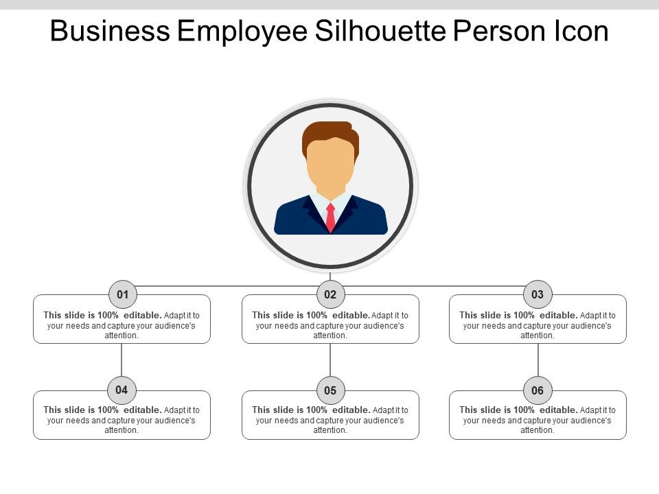 960x720 Business Employee Silhouette Person Icon Powerpoint Images