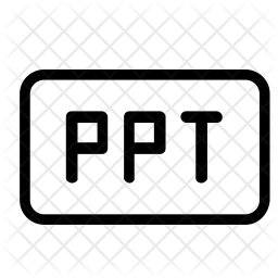 256x256 Ppt Icon Of Line Style