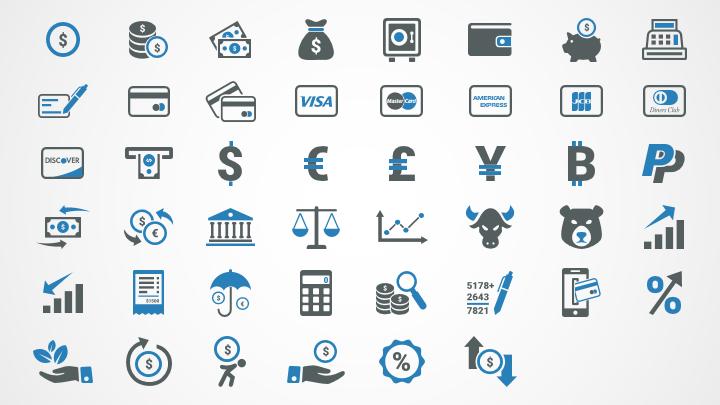 720x405 Finance Icons For Powerpoint Shapechef