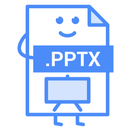 256x256 Pptx Icon Of Flat Style