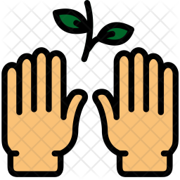 256x256 Praise Icon Of Colored Outline Style