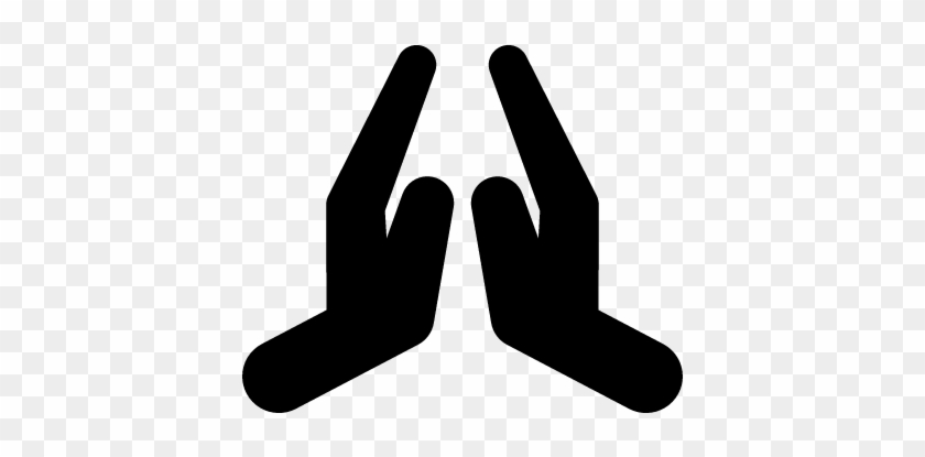 840x415 Praying Hands Vector
