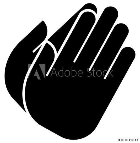 490x500 Praying Hands Icon
