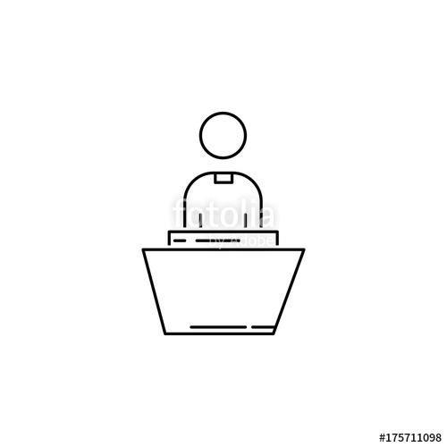 500x500 Preacher Icon Stock Image And Royalty Free Vector