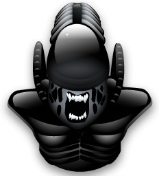 232x256 Alien Predator Free Icon Download