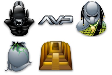 390x260 Download Free Icons Alien Vs Predator Containing Icons