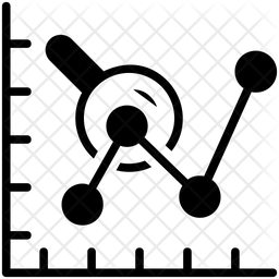256x256 Market Prediction Icon Of Glyph Style