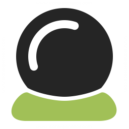 256x256 Crystal Ball Icon Iconexperience