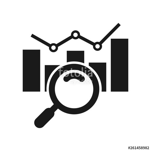 Analytics Icon For Financial Analysis, Business Analysis 500x500 Analytics Icon For Financial Analysis, Business Analysis