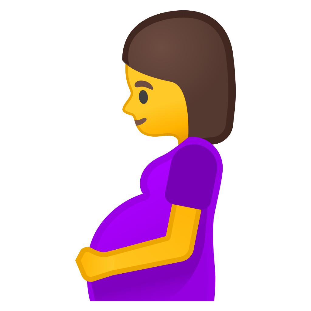 1024x1024 Pregnant Woman Icon Noto Emoji People Family Love Iconset Google