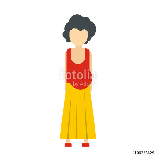 500x500 Pregnant Woman Icon Stock Image And Royalty Free Vector