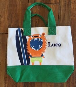 263x300 Luca Mono Pottery Barn Kids Preppy Icon Tote Surf Lion Kid Bag