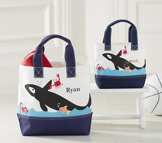 558x492 Orca Friends Preppy Icon Kids Tote Pottery Barn Kids