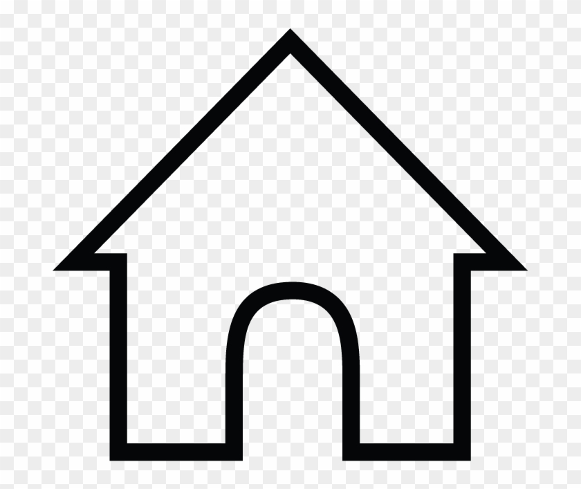 840x707 One Line Home Icon Transparent Png