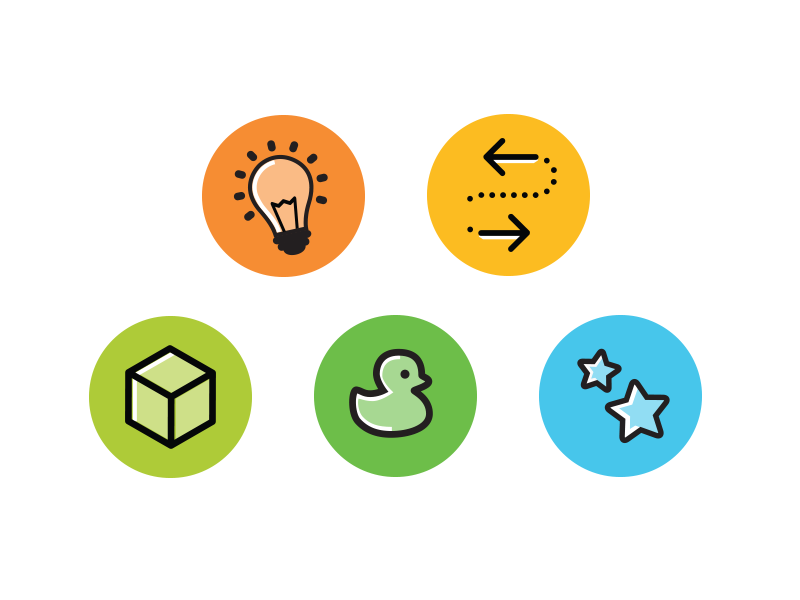 800x600 Preschool Icon Set