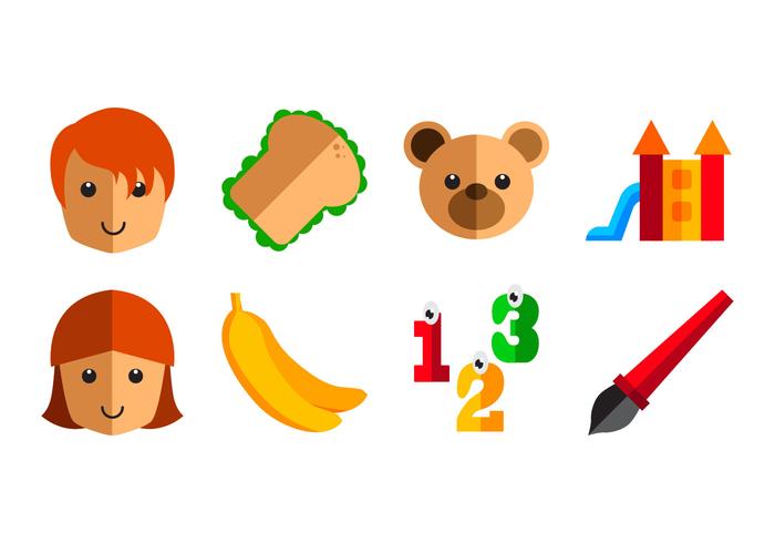 700x490 Preschool Icon Vector