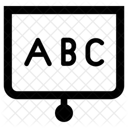 256x256 Preschool Icon Of Glyph Style