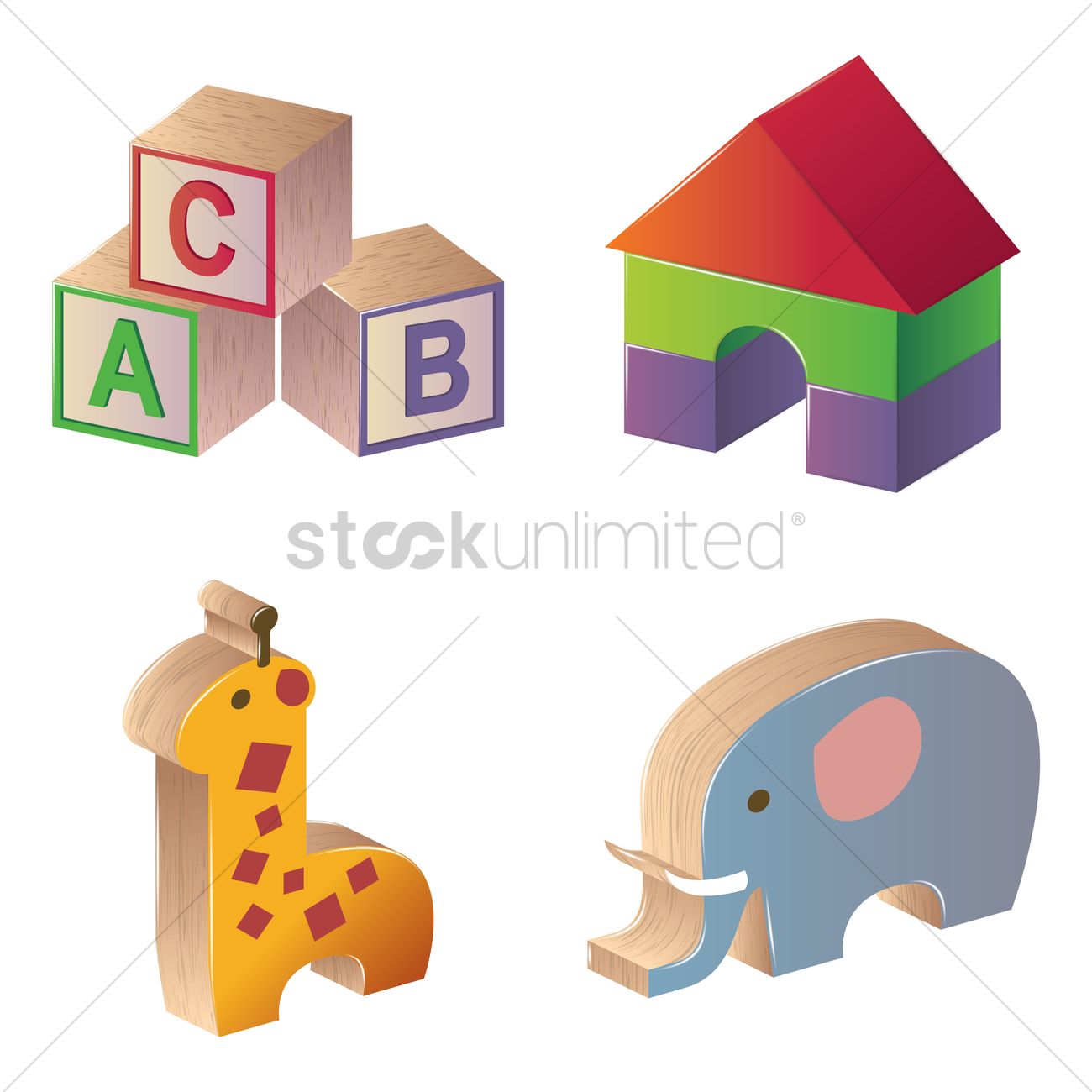 1300x1300 Preschool Learning Icon Set Vector Image
