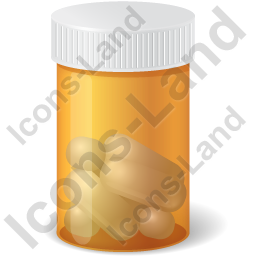 256x256 Prescription Bottle Icon, Pngico Icons
