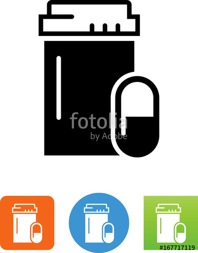 391x500 Prescription Bottle Refill Icon