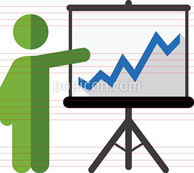400x357 Person Giving Presentation Icon