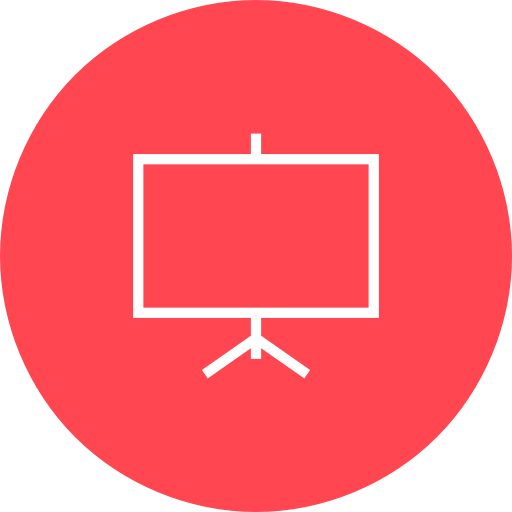 512x512 Red, Presentation Icon Free Of Hotel And Spa Icons