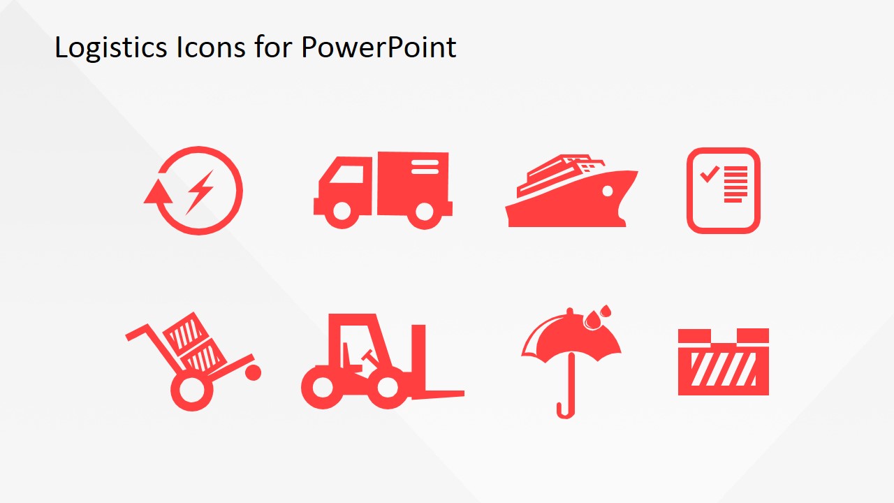 1280x720 Logistics Icons For Powerpoint