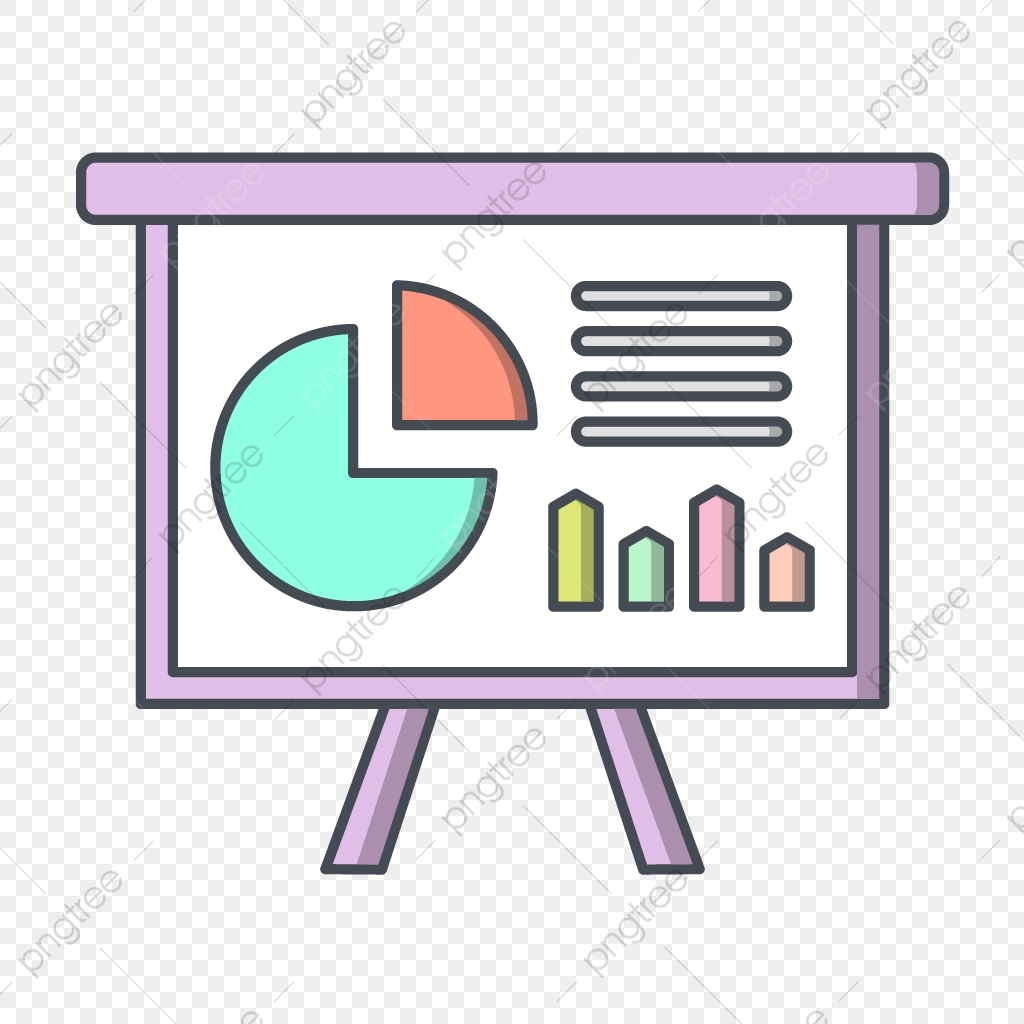 1024x1024 Vector Business Presentation Icon, Business, Presentation, Chart