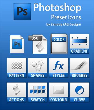 Photoshop Preset Icons 400x467 Photoshop Preset Icons
