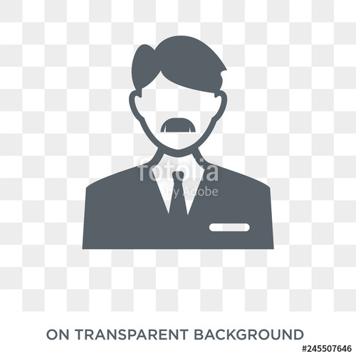 500x500 President Icon Trendy Flat Vector President Icon On Transparent