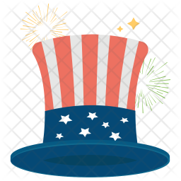 256x256 President's Day Icon Of Flat Style