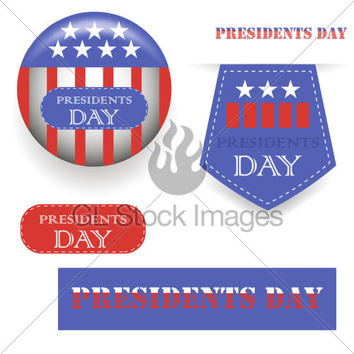 500x500 Presidents Day Icons Gl Stock Images